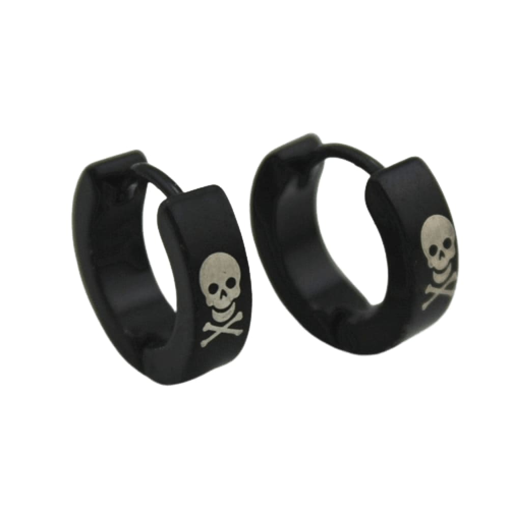 Pirate hoop earrings