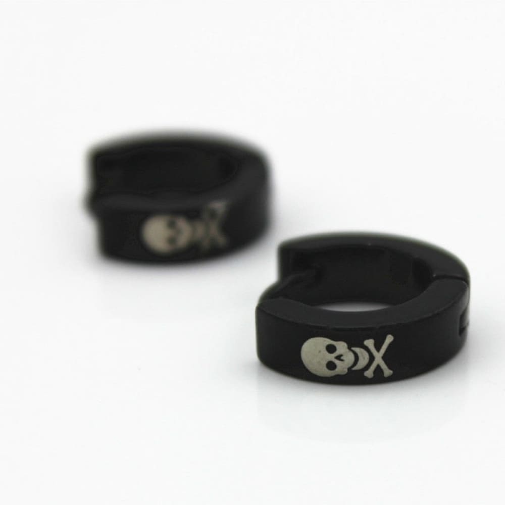 Pirate hoop earrings