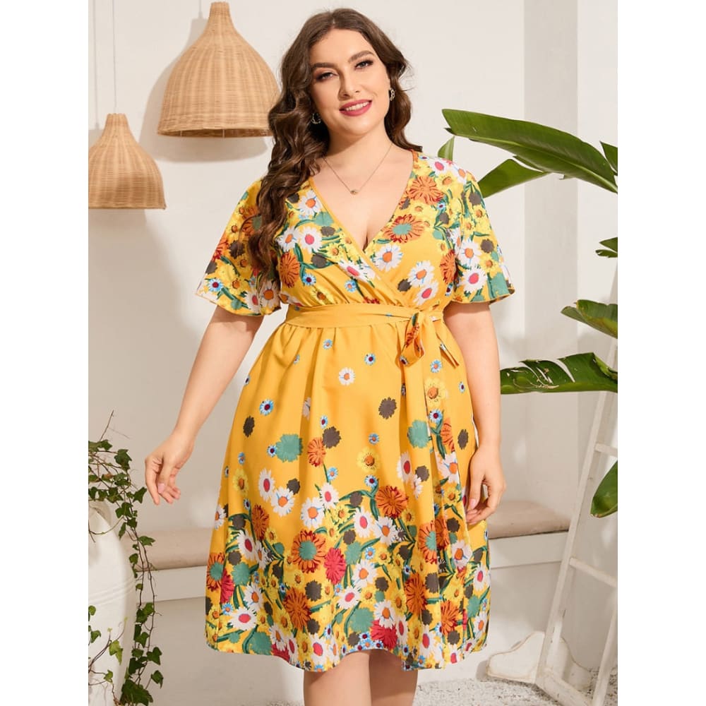 Plus Size Beach Dress
