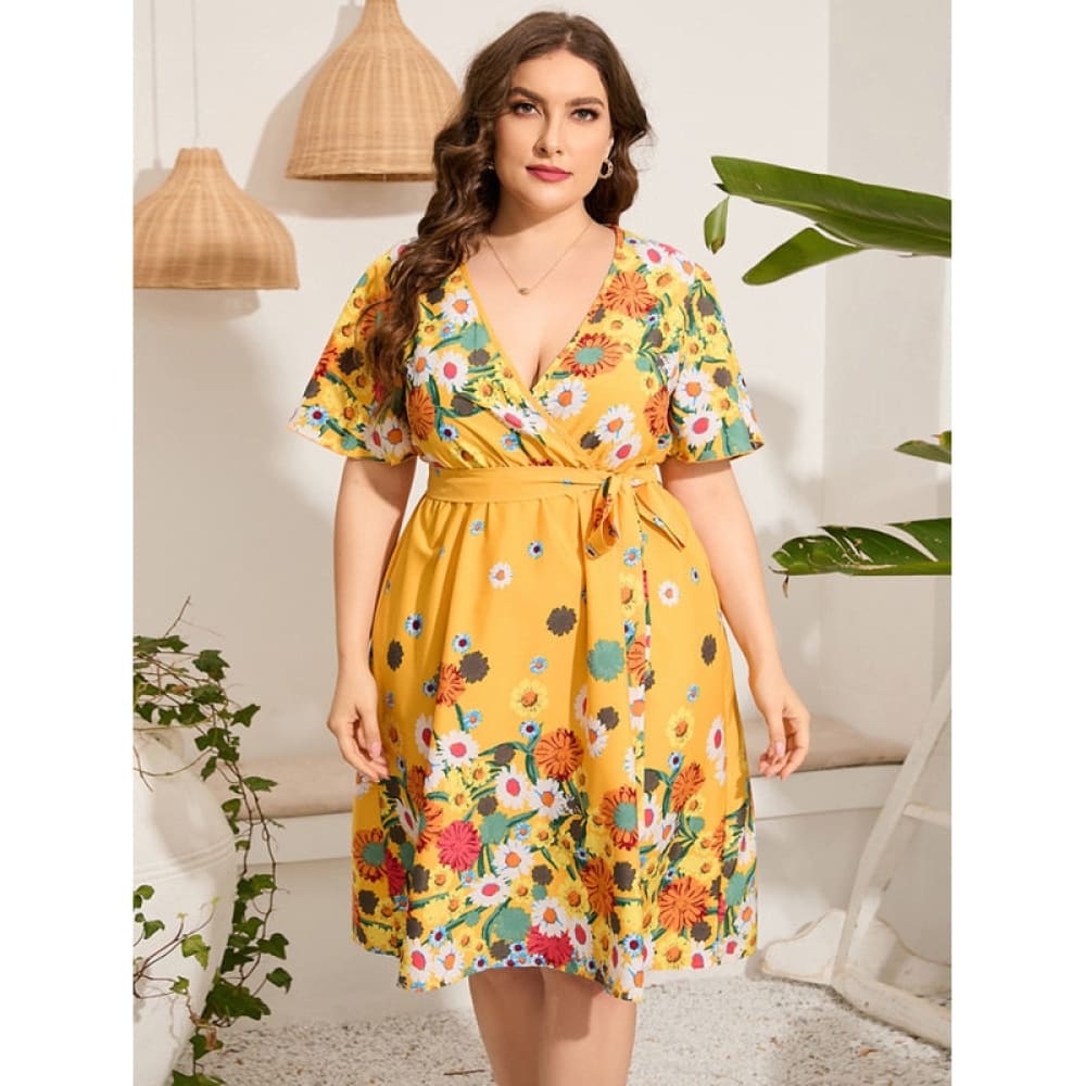 Plus Size Beach Dress