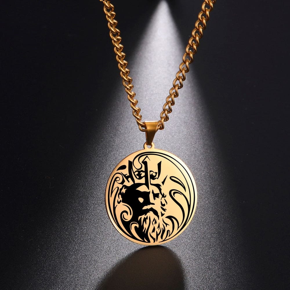 Poseidon Necklace - Gold
