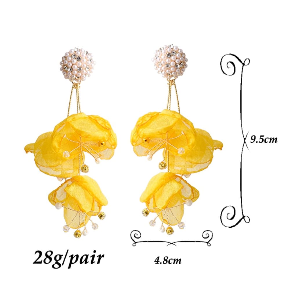 Pretty Beaded Beach Earrings