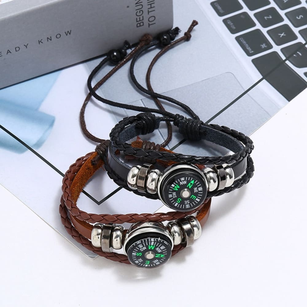 Punk Compass Bracelet