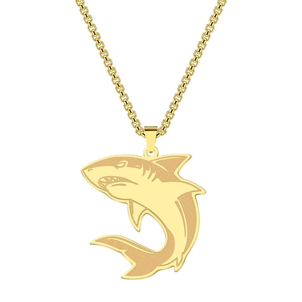 Punk Shark Necklace