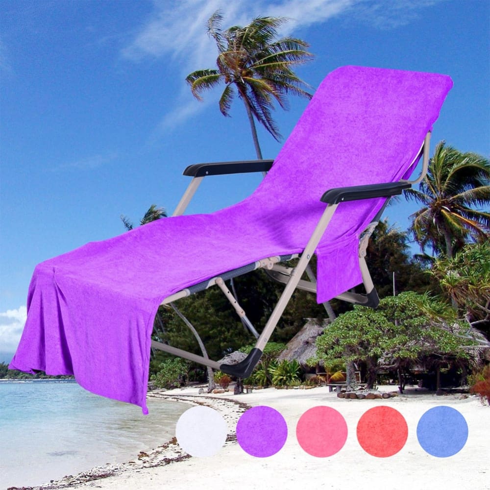 Purple Beach Towel