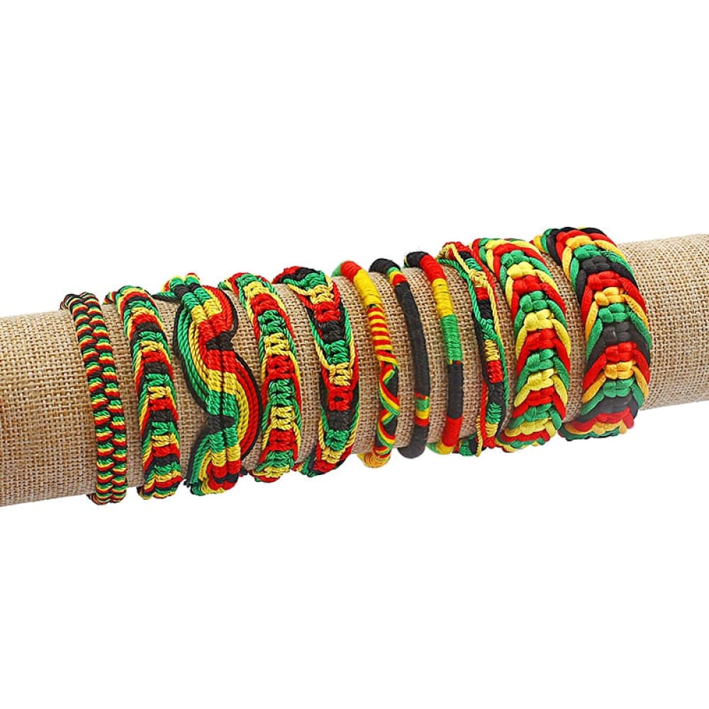 Rasta Surfer Bracelet