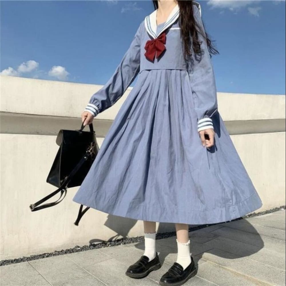 Retro Nautical Dress