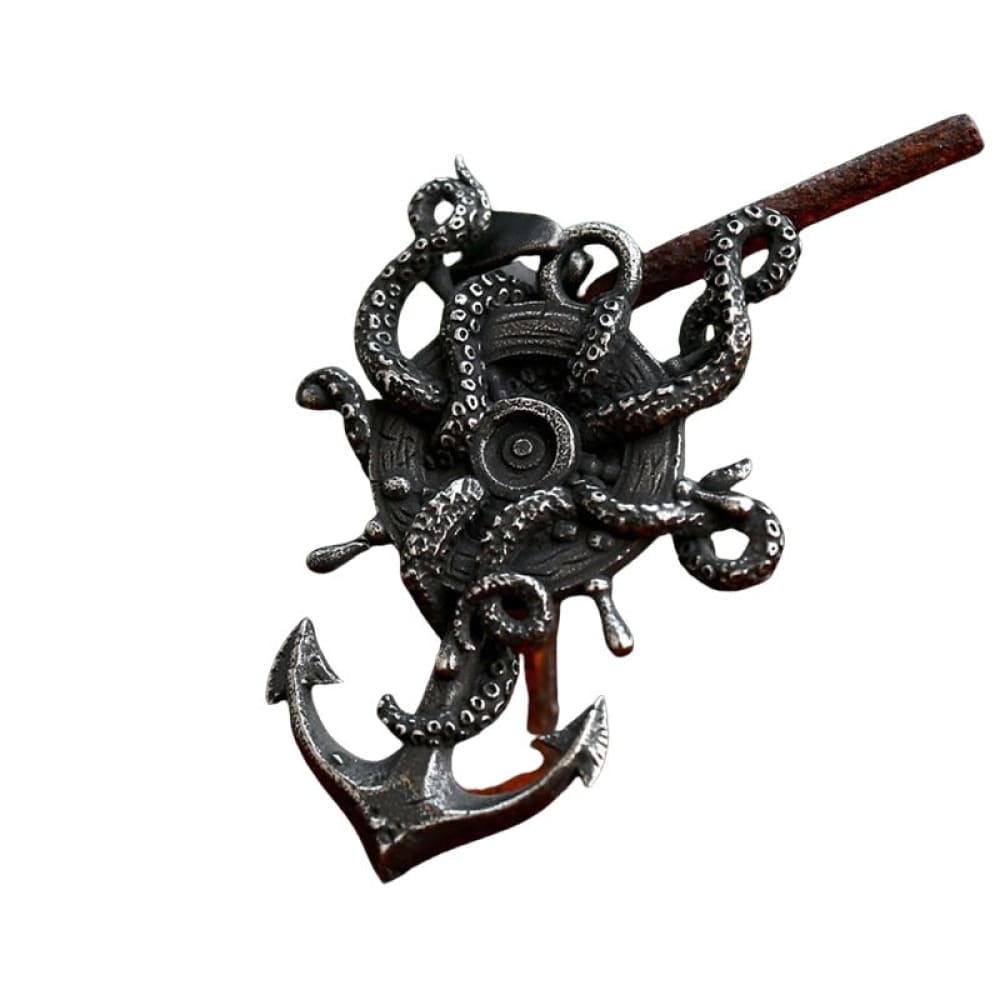 Retro Punk Anchor Necklace