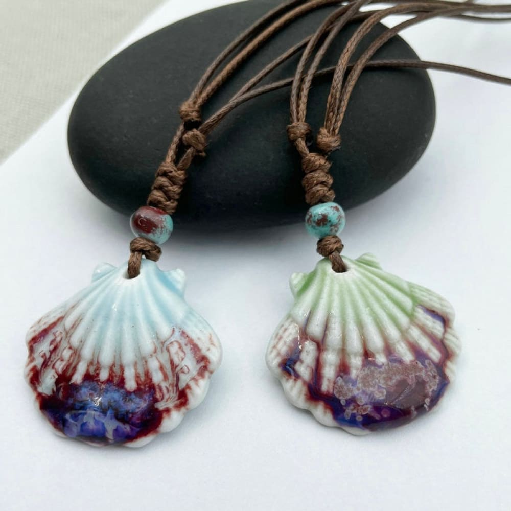 Retro Shell Necklace