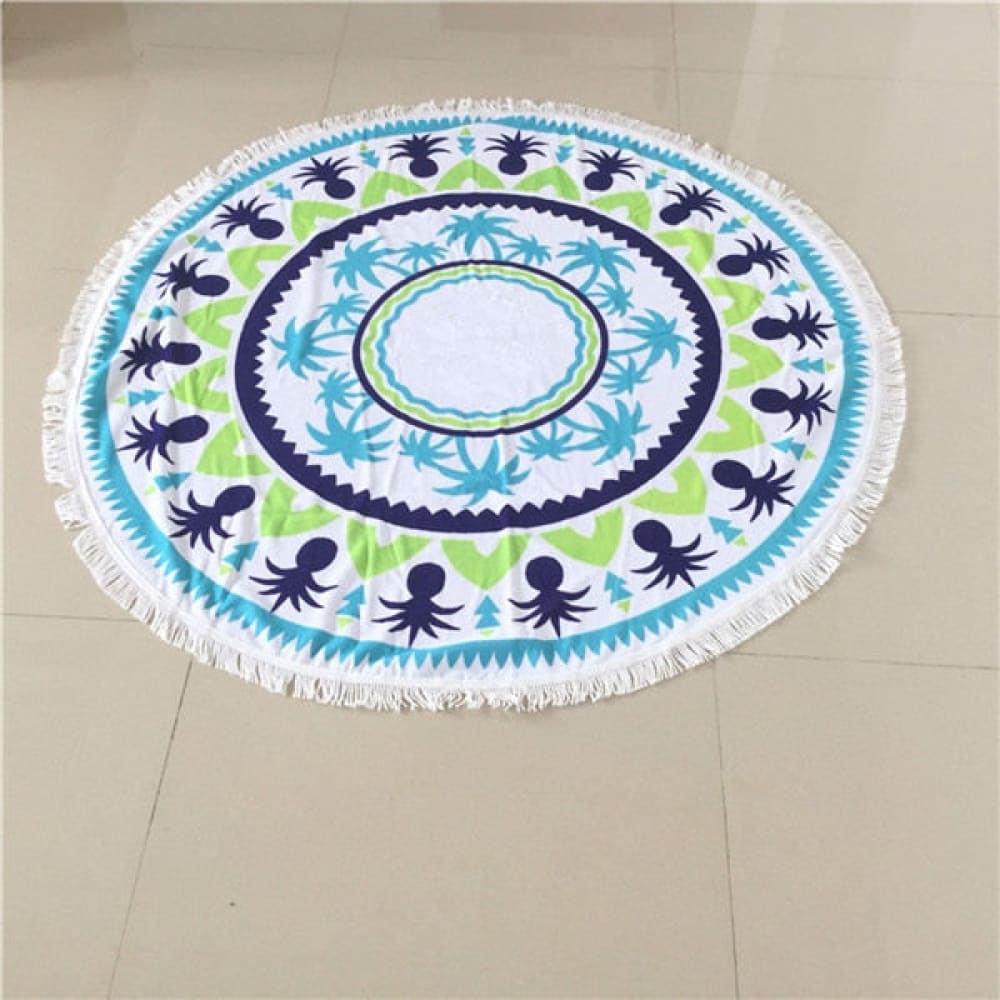 Round Beach Towel