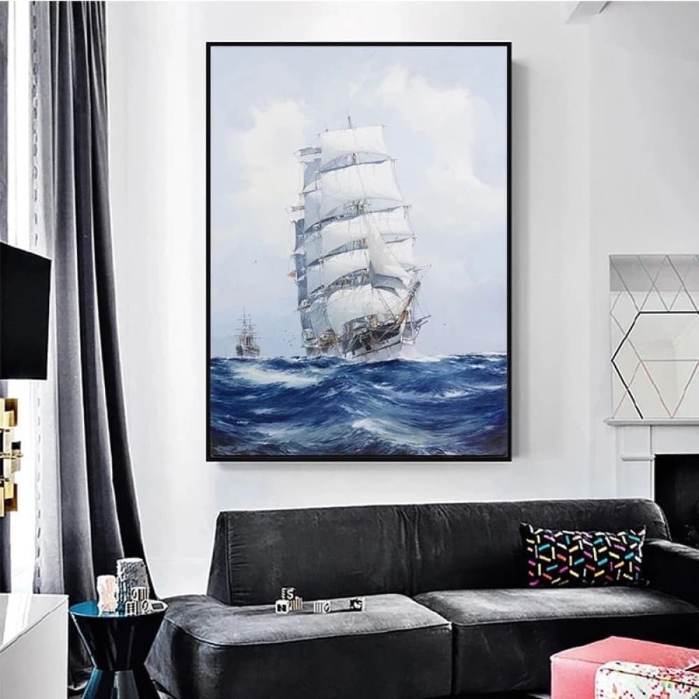 Sailboat Canvas Wall Art