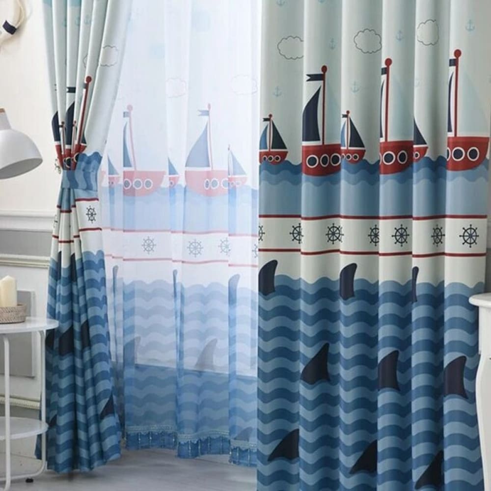 Sailboat Curtain