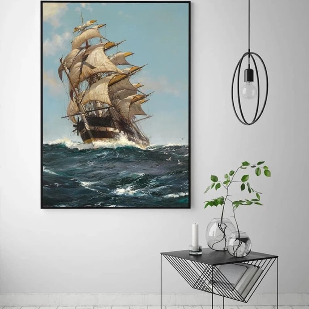 Sailing Ship Painting