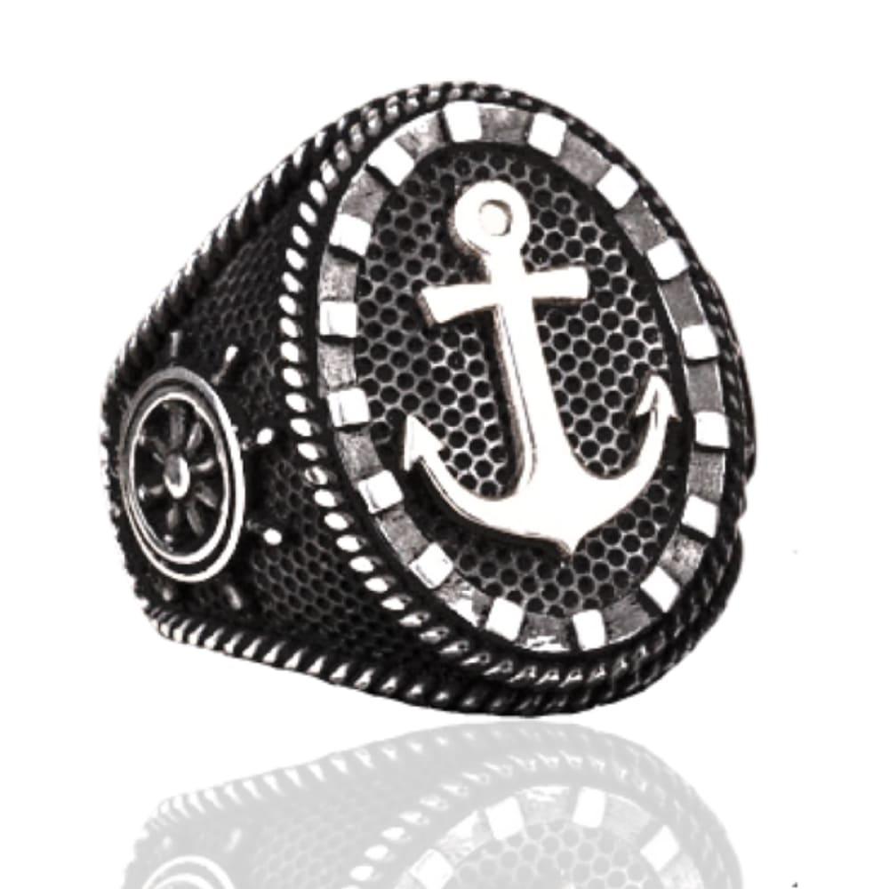 silver-anchor-ring