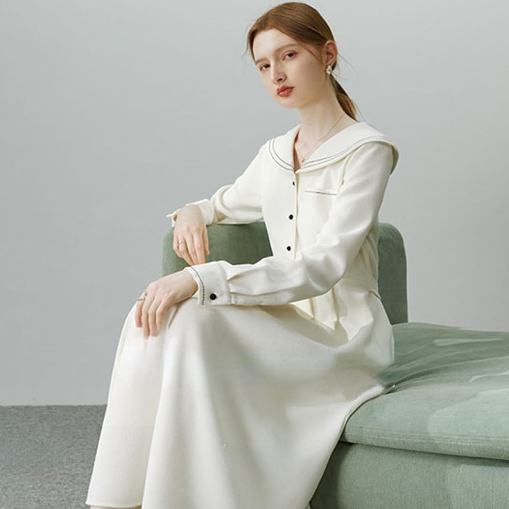 Sailor Collar Dress