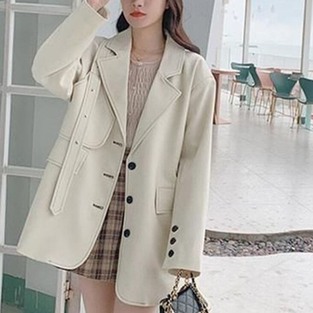 Sailor Collar Letterman Jacket