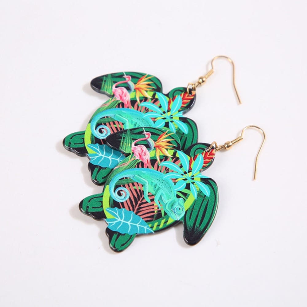 Samoan Sea Turtle Earrings