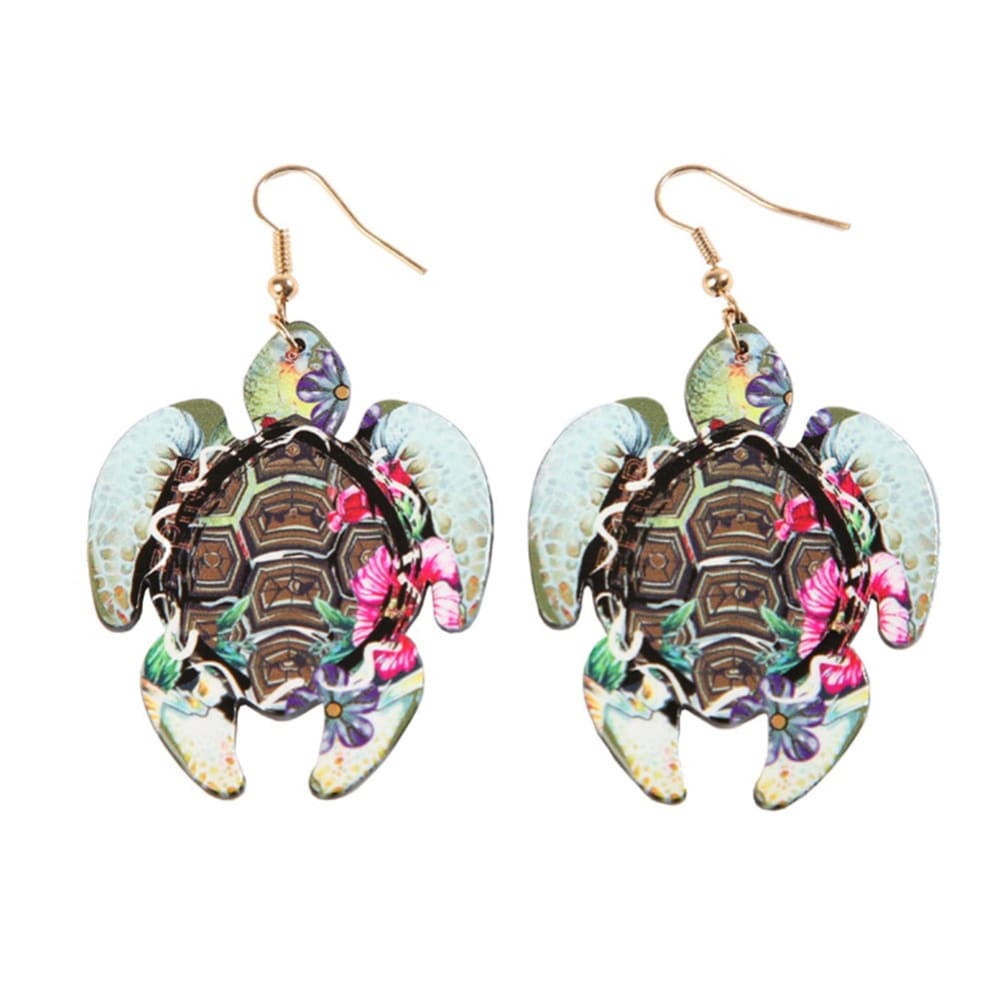 Samoan Sea Turtle Earrings
