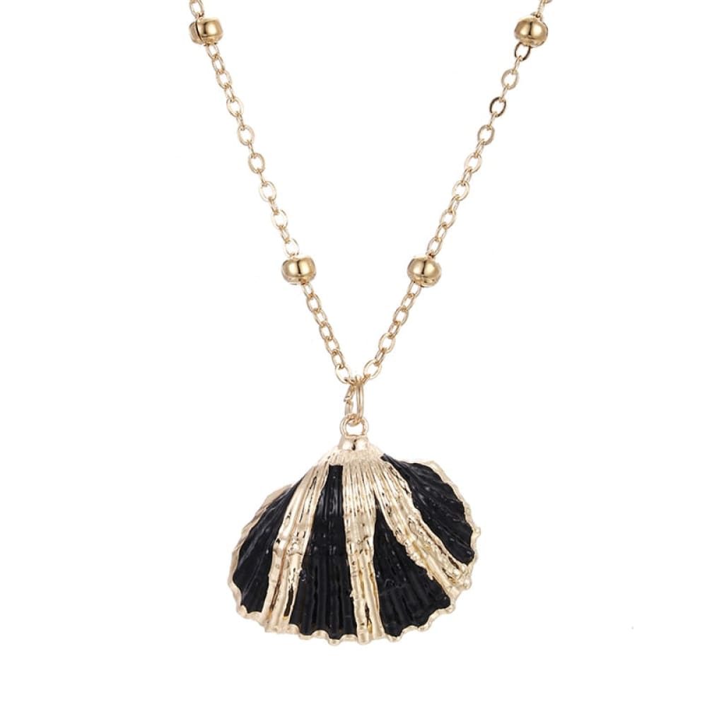 Scallop Colorful Shell Necklace