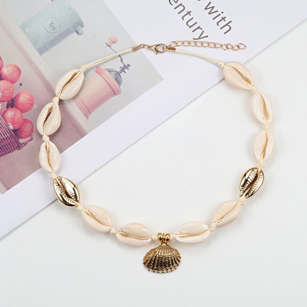 Scallop Shell Necklace