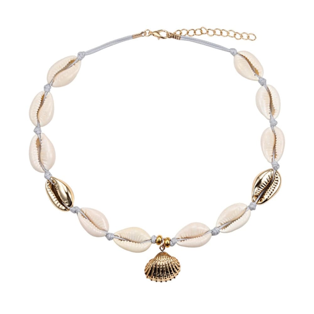 Scallop Shell Necklace