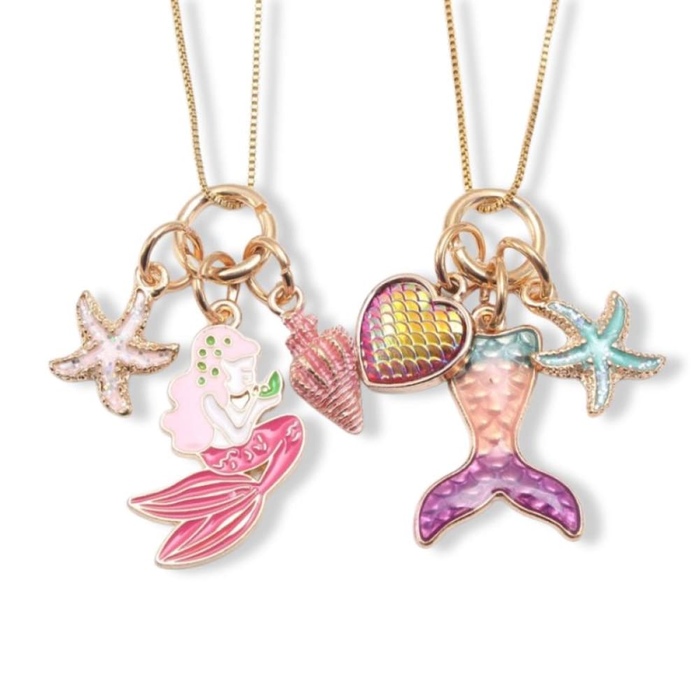 Sea Enamel Starfish Necklace