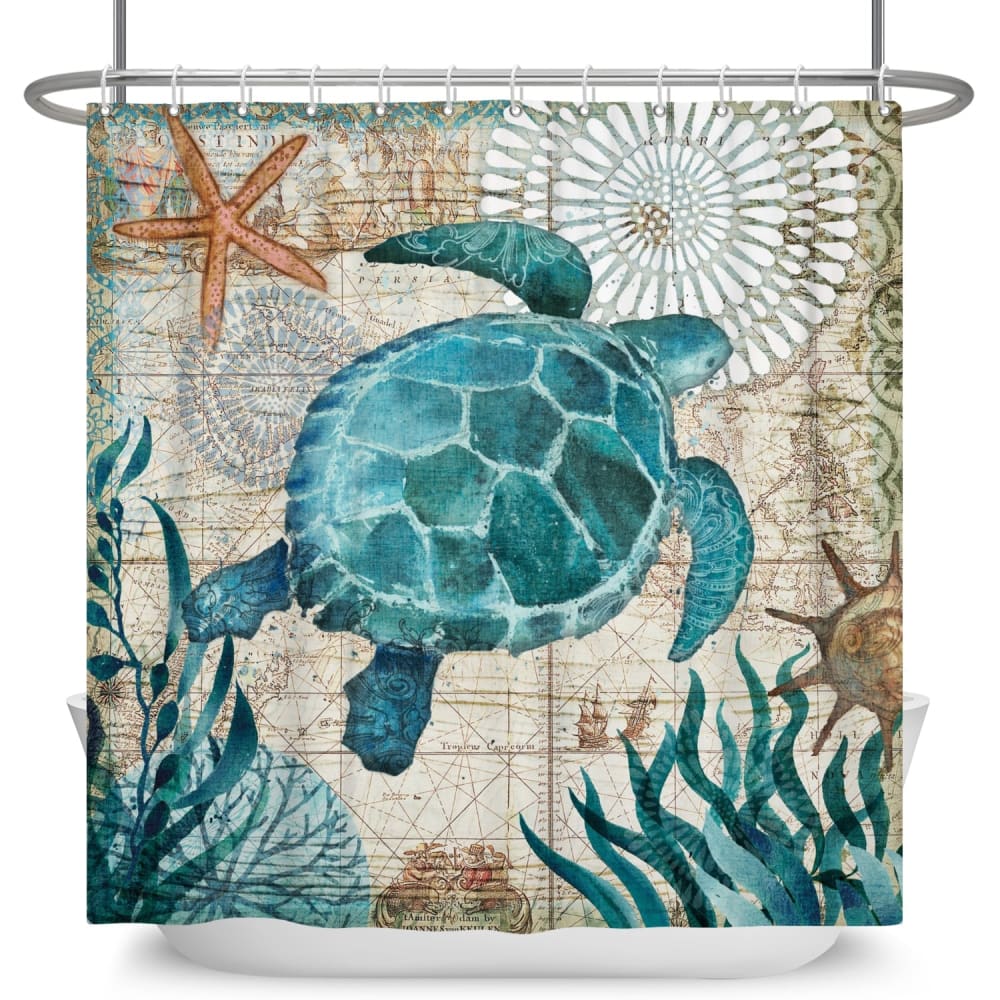 Sea Turtle Curtain