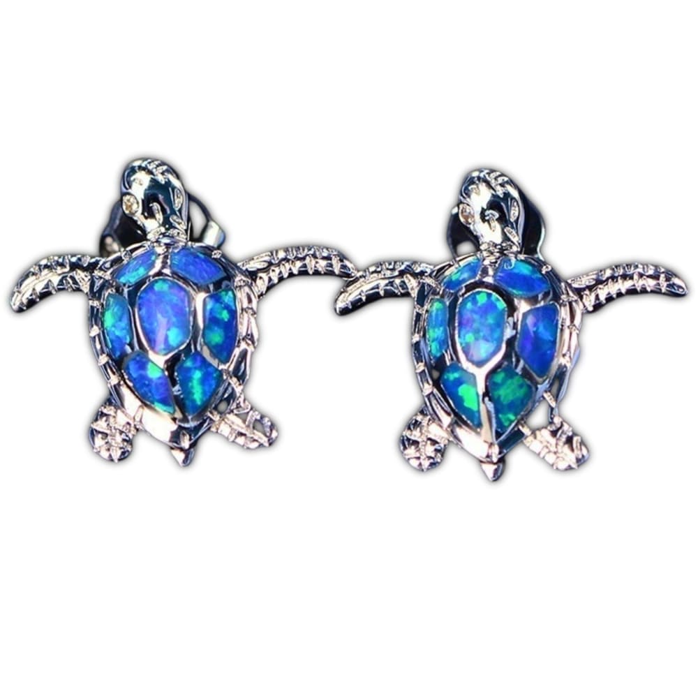 Sea Turtle Earrings Studs