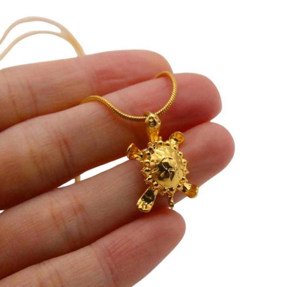 Sea Turtle Golden Necklace