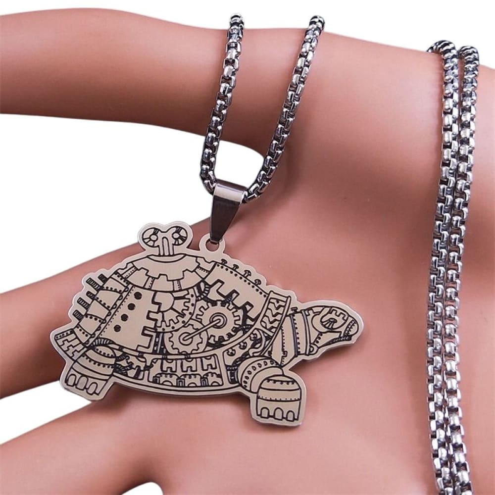 Sea Turtle Punk Necklace