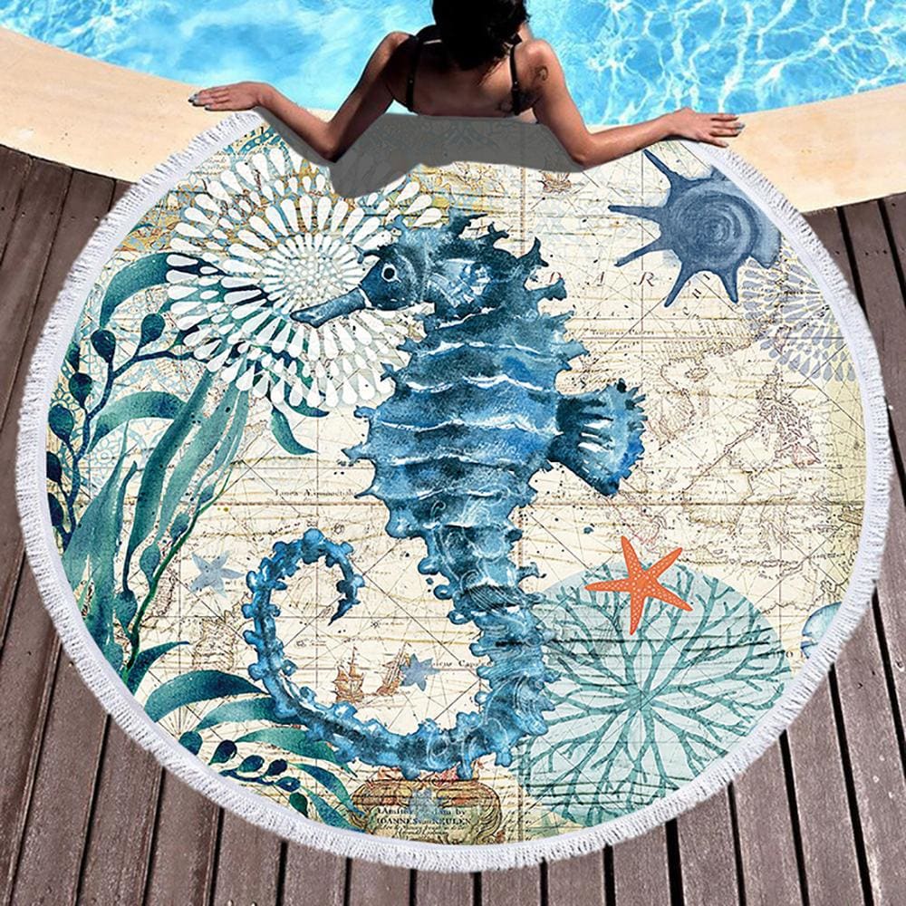 Seahorse Towel