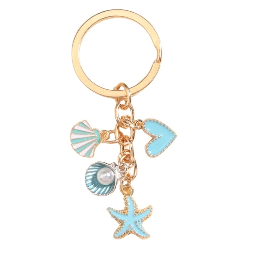 Seashell Keychain
