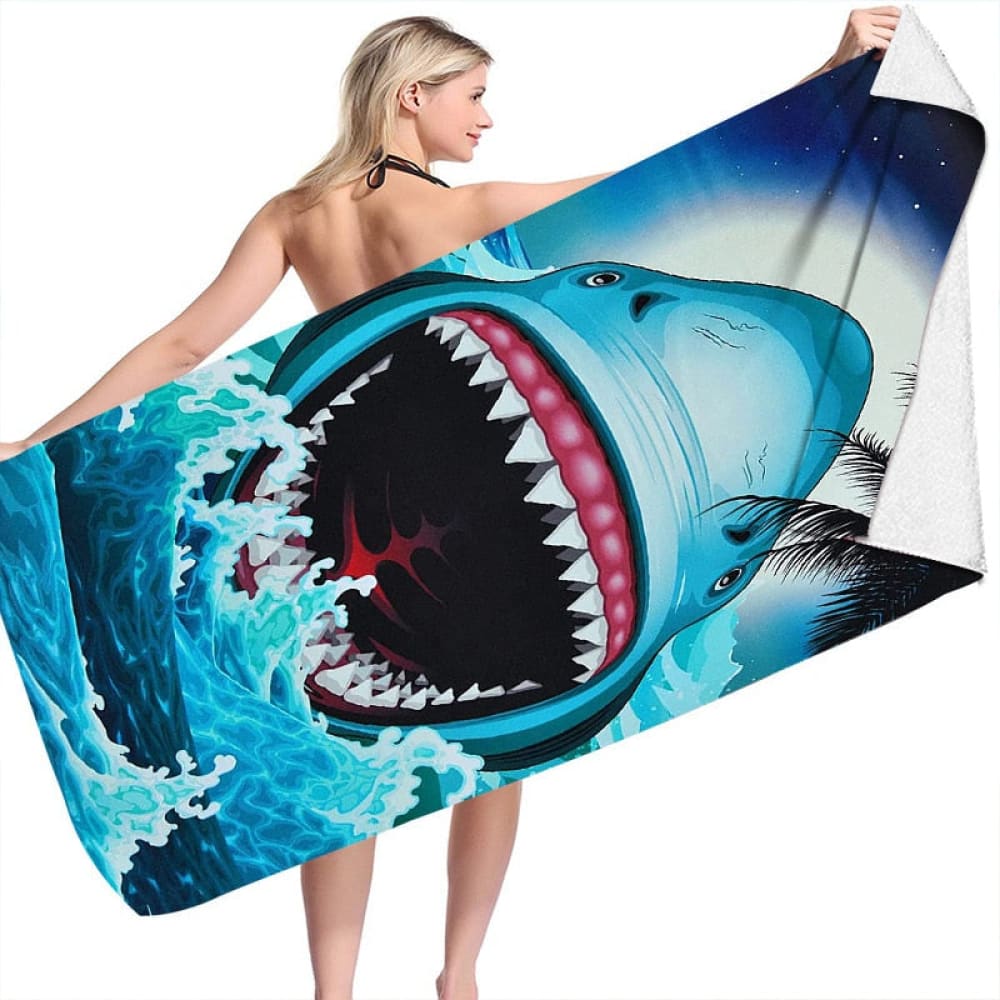 Shark Beach Towel