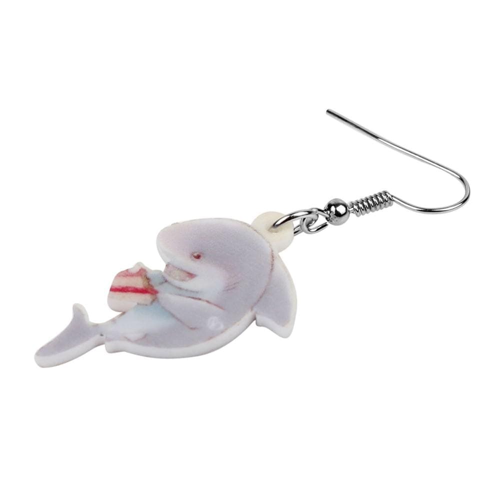 Shark Drop Earrings
