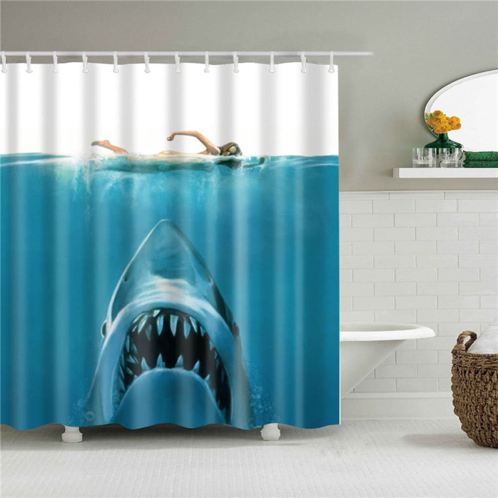 Shark Shower Curtain