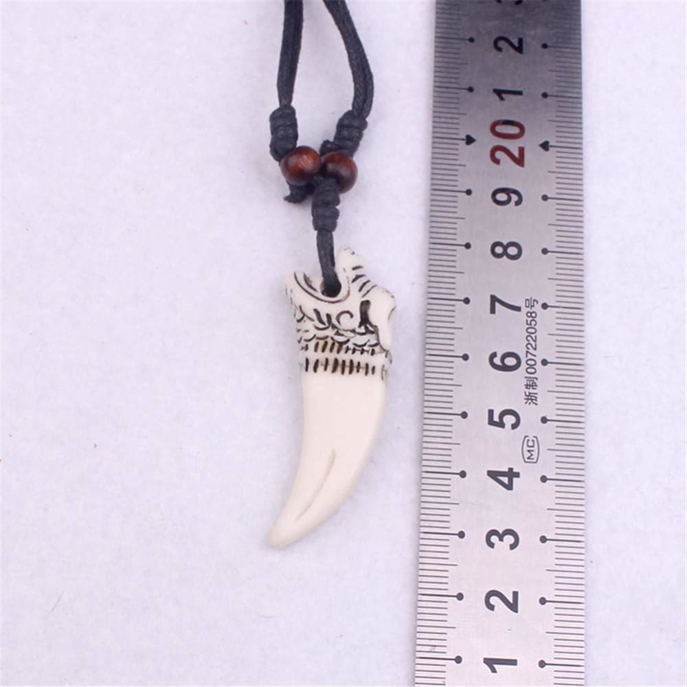 Shark Tooth Necklace Men