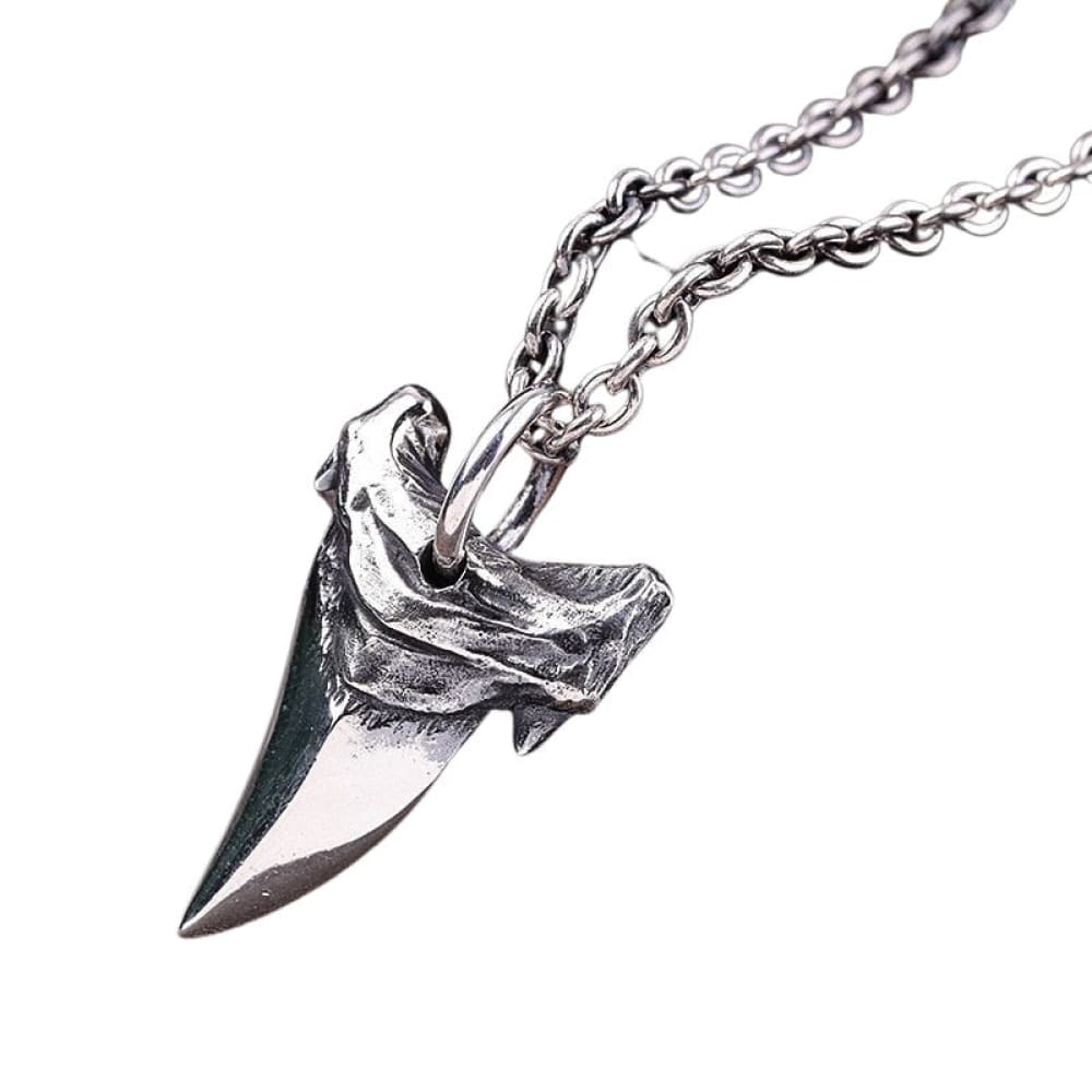 Shark Tooth Necklace Real Pendant