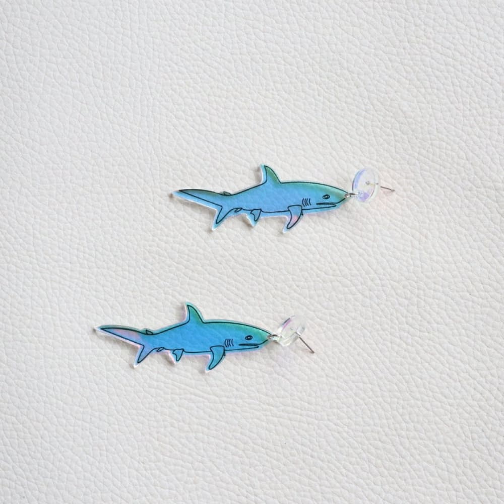 Shark Week Earrings