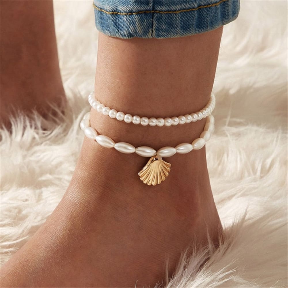 Shell Ankle Bracelet