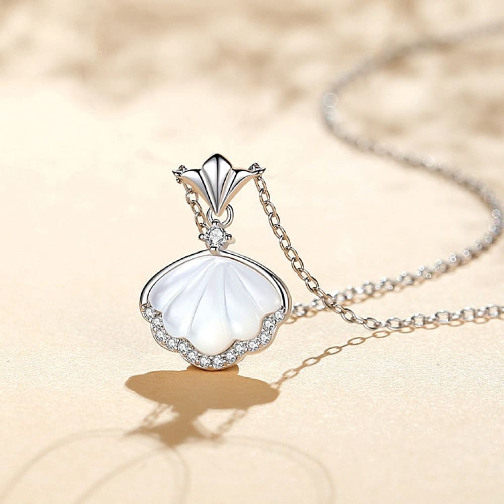 Shell Silver Necklace