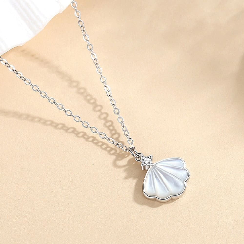 Shell Silver Necklace
