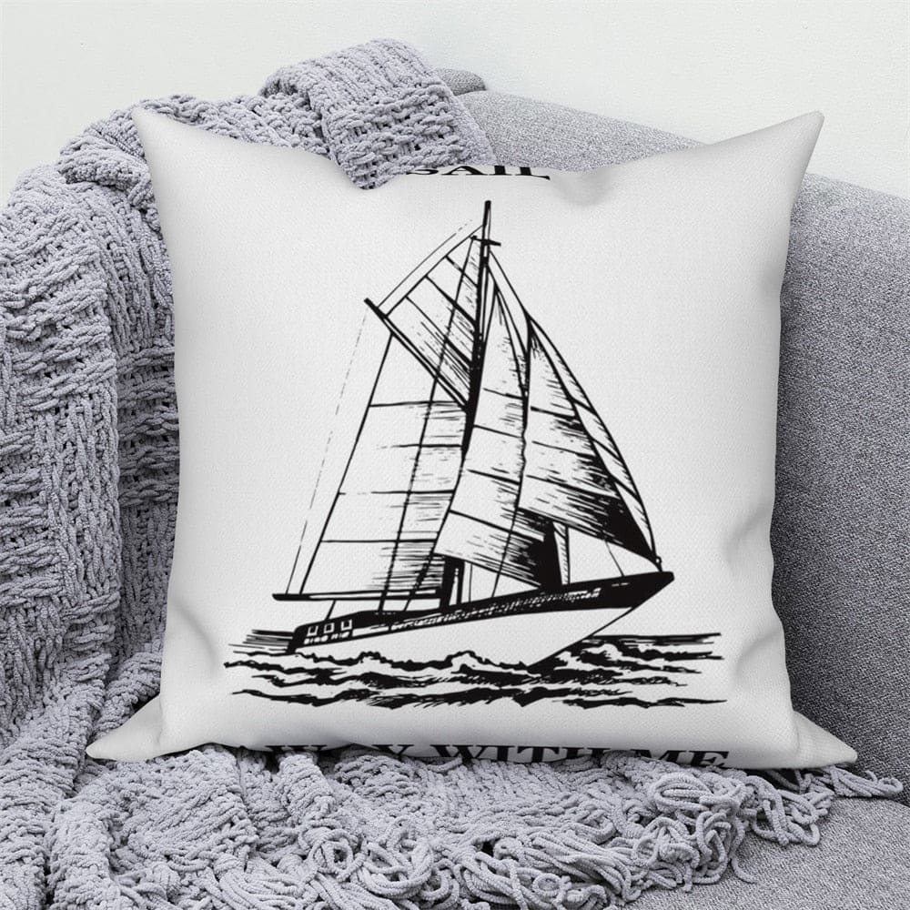 Ship Ahoy Pillow
