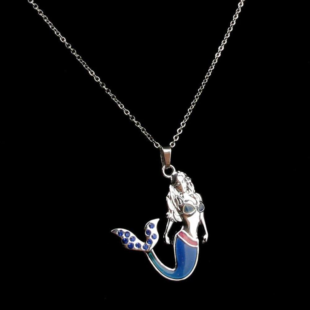 Silver Mermaid Necklace