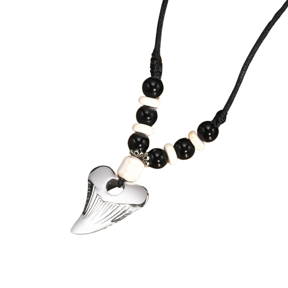 Silver Shark Tooth Necklace