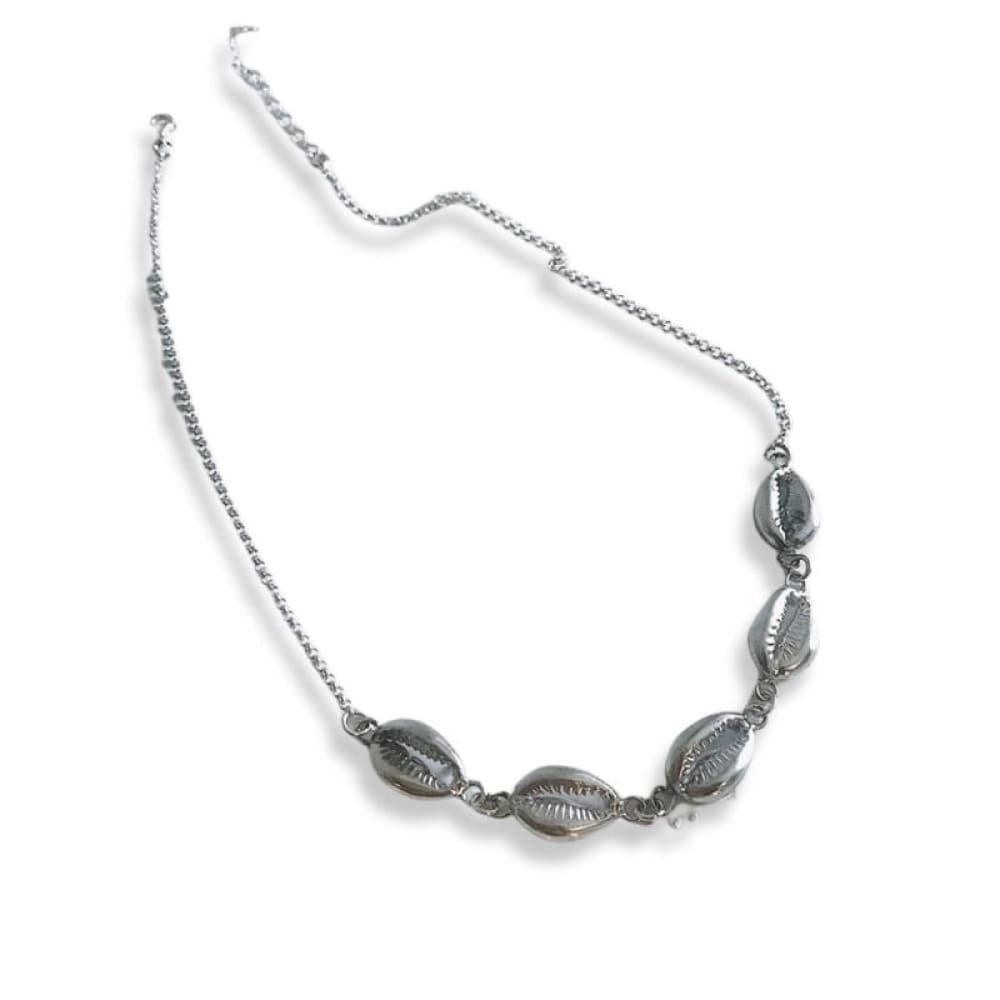 Silver Shell Necklace