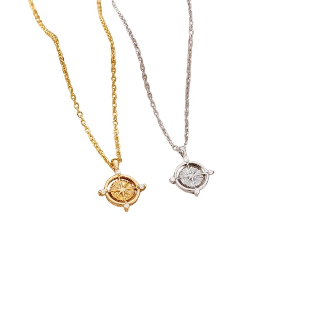 Small Compass Necklace