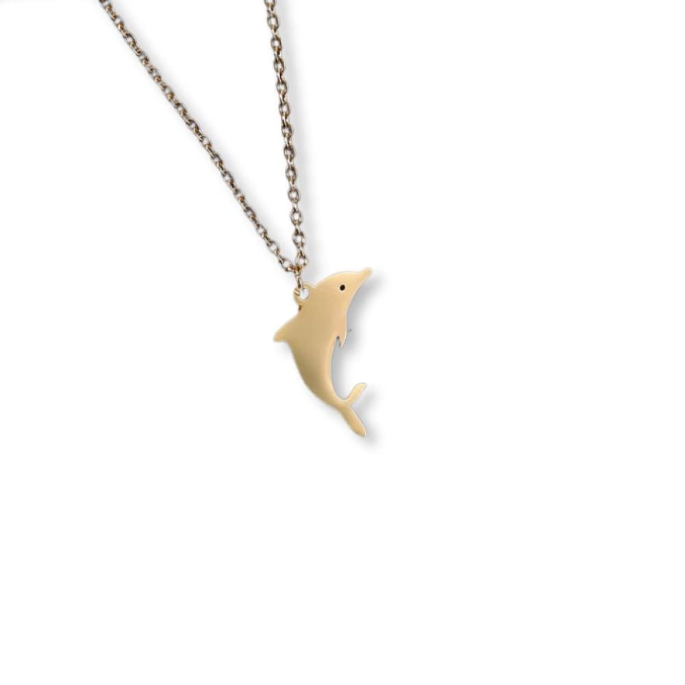 Stainless Steel Dolphin Necklace