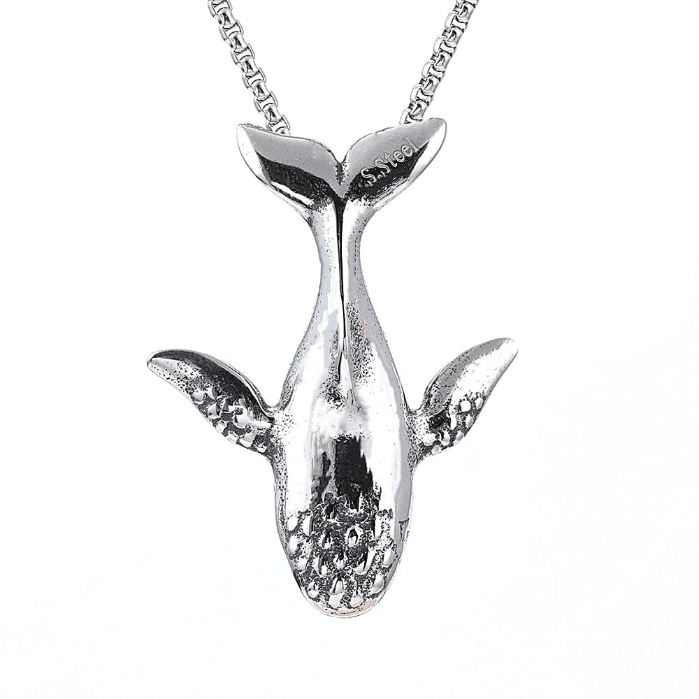 Stainless Steel Whale Necklace