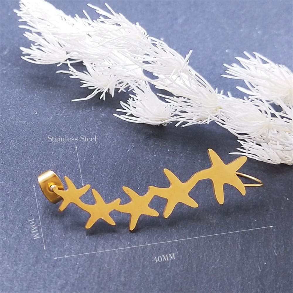 Starfish Cuff Earrings
