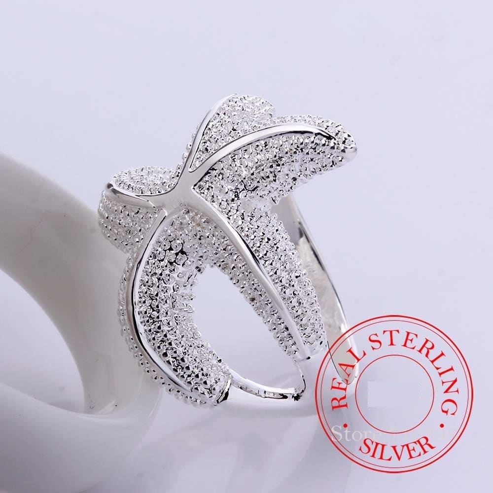 Starfish Diamond Ring